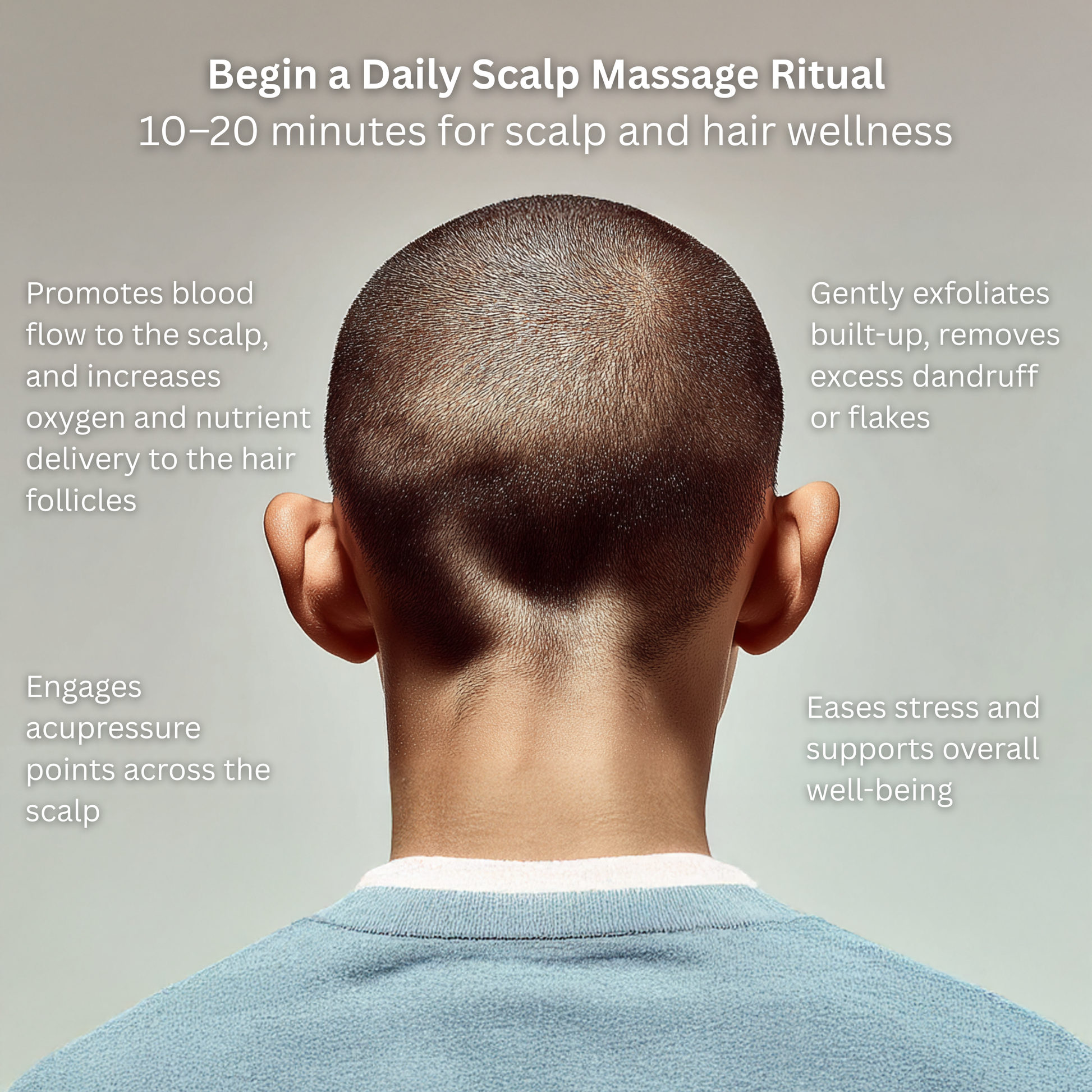 Brass Scalp Massager