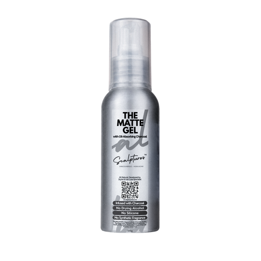 The Matte Gel with Charcoal 竹炭啞光造型啫喱