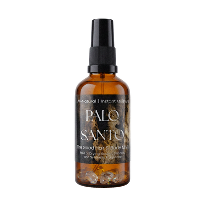 PALO SANTO Hair & Body Mist with Clear Quartz 秘魯聖木白晶淨化噴霧