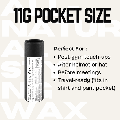 Unscented Natural Styling Wax